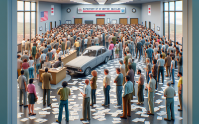 Chaos Unleashed: The Heart of Democracy Shaken by Unrest at the DMV
