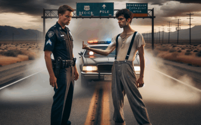 A Confrontation on the Brink: Law Enforcer Clashes with “Sovereign Citizen” Movement, Raising Questions on Authority and Rights